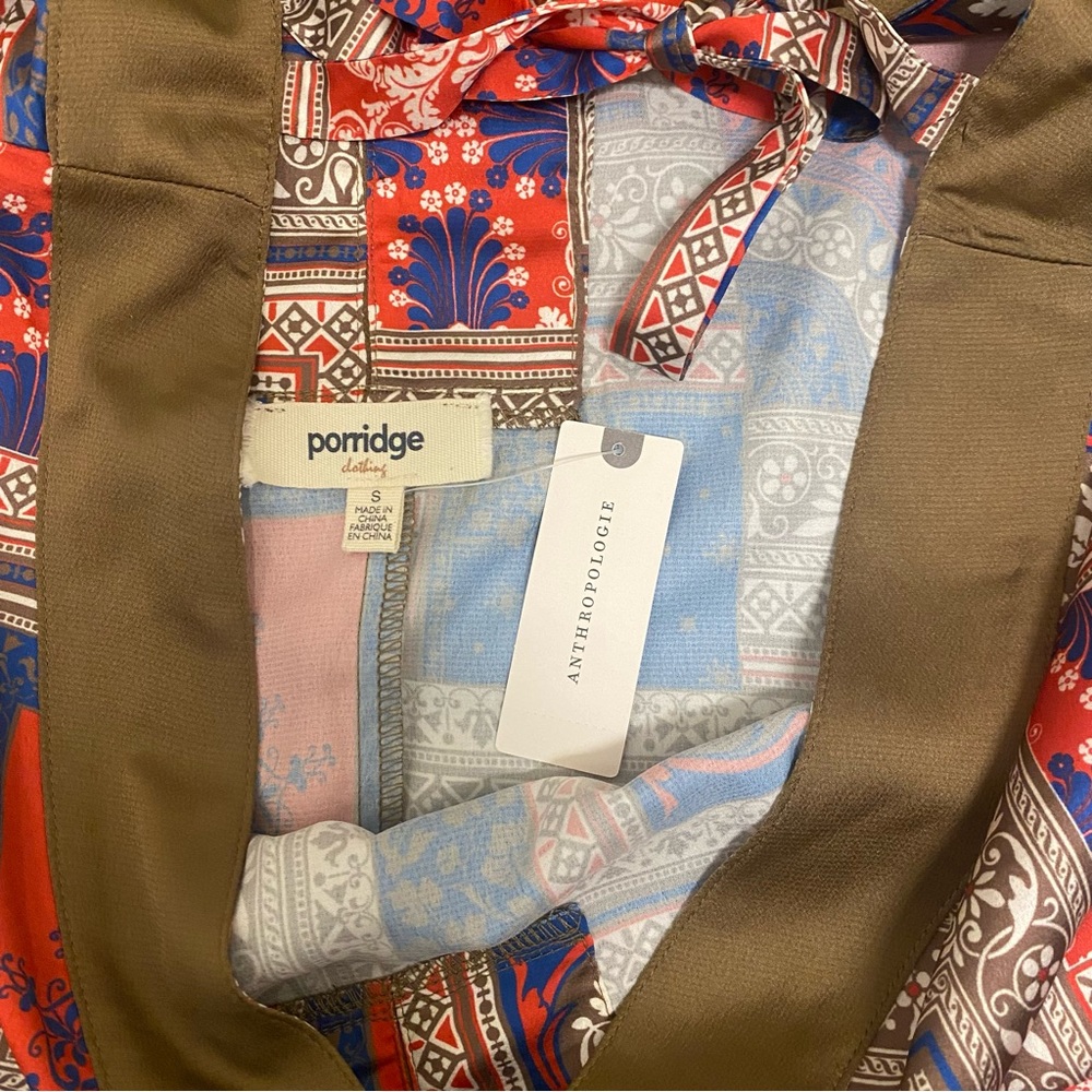 Anthropologie Porridge Felicity Tunic Blouse Size Small - Picture 5 of 6